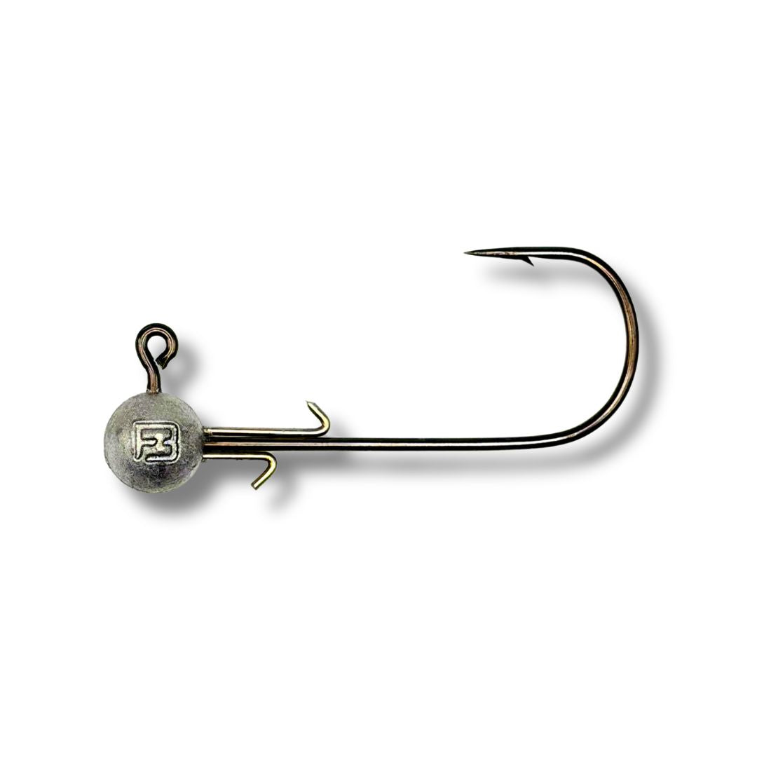 finesse fishing hooks Fish Bum FFS Jig Heads Double Wire Keeper 1/4 oz Option:Chartreuse Shiner Blank Fishing Lure Making style rigging product_type__baitcast_a