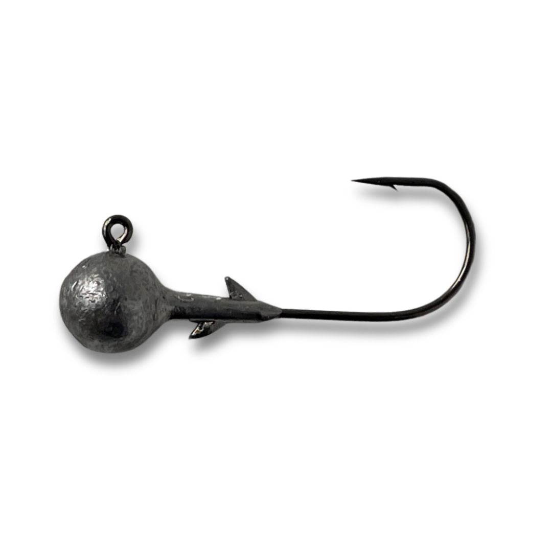 1/4oz Finesse Series Double Barbed 2/0 Jig for Jigging with Swimbaits, Forktail Minnows, Split Tail Minnows, and Worms