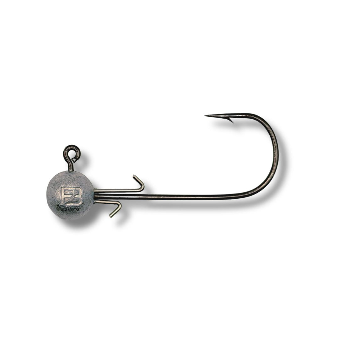 Fish Bum FFS Finesse Jig Heads Double Wire Keeper 1/4 oz