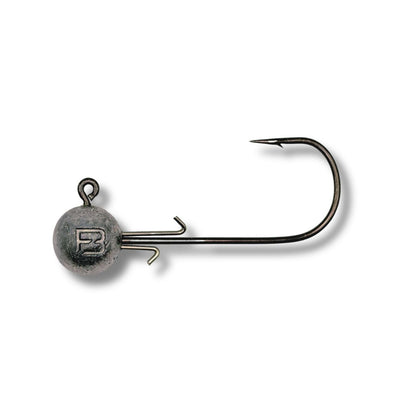 Fish Bum FFS Finesse Series Jig Head with double wire keeper for swimbaits and live crawlers.