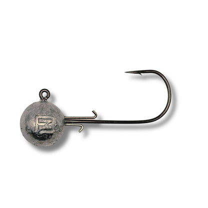 Fish Bum FFS Finesse Series Jig Head with double wire keeper for swimbaits and live crawlers.